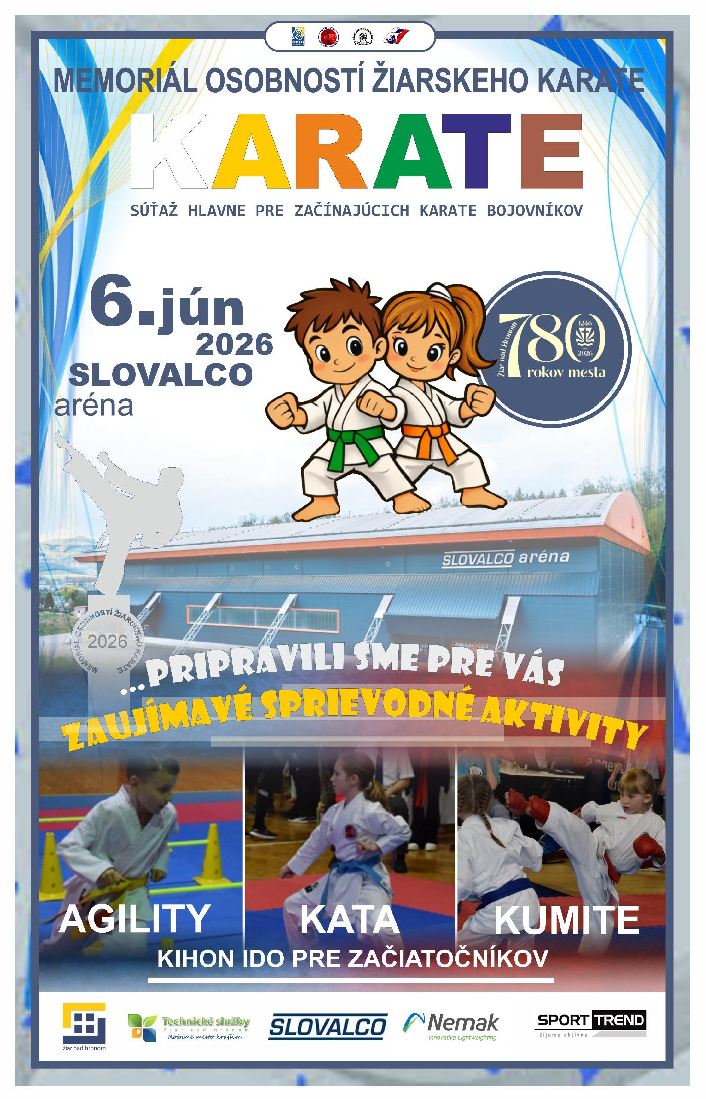 MEMORIÁL OSOBNOSTÍ ŽIARSKEHO KARATE
